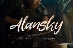 Alansky Font Review: A Modern Script for Authentic Brand Identity