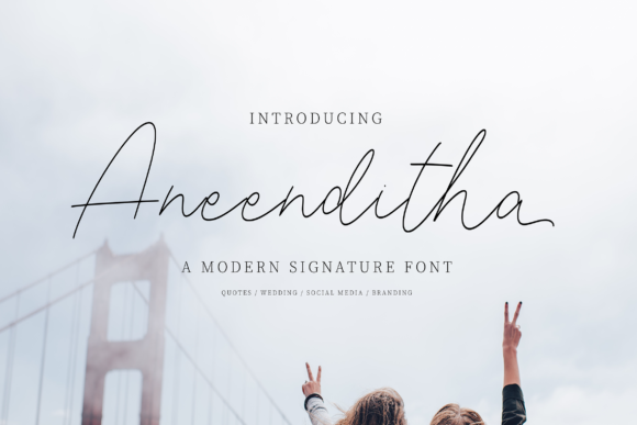 Aneenditha: The Delicate Handwritten Font for Scroll-Stopping Visuals