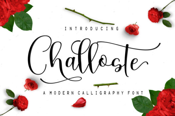 Challoste Script Handwritten Font Review for Elegant Designs