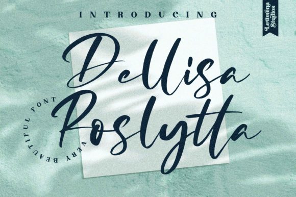 Dellisa Roslytta: A Handwritten Font for Elegant Branding