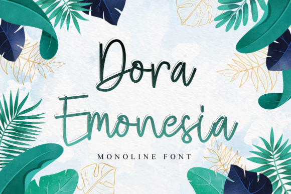 Dora Emonesia: A Timeless Script Handwritten Font
