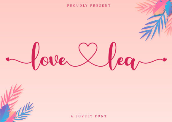 Love Lea: A Script Handwritten Font for Elegant Product Design