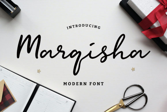 Marqisha: A Bold Handwritten Font for Handmade Brands