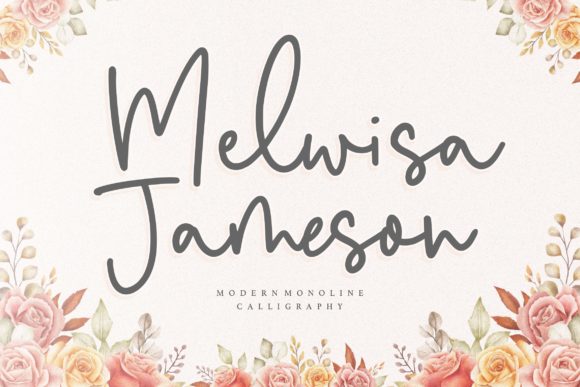 Melwisa Jameson: The Elegant Handwritten Font for Boutique Branding