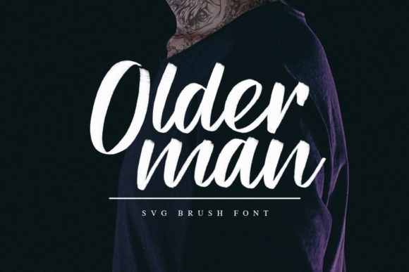 Older Man: A Bold Handwritten Typeface for Boutique Branding
