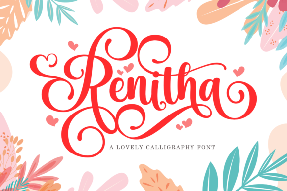 Renitha: The Handwritten Typeface for Distinct Brand Campaigns