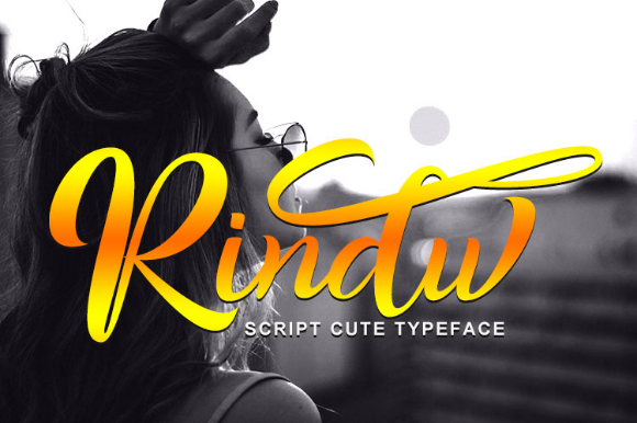 Rindu Typeface: A Timeless Script Handwritten Font for Elegant Branding