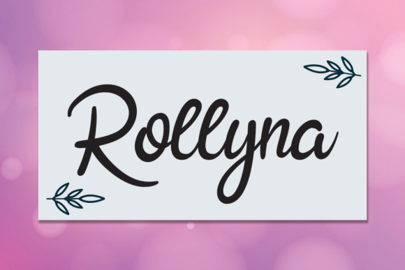 Rollyna: The Elegant Script Handwritten Font for Scroll-Stopping Visuals