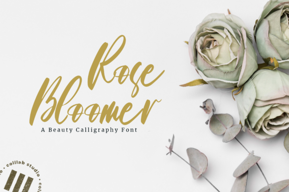Roses Bloomer: The Elegant Script Handwritten Font for Boutique Branding
