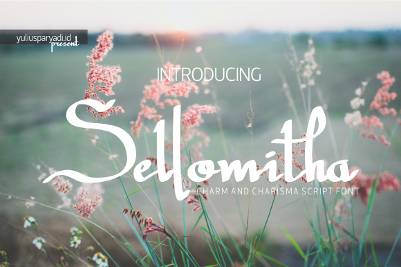 Sellomitha: A Delicate Script Handwritten Font for Elegant Branding