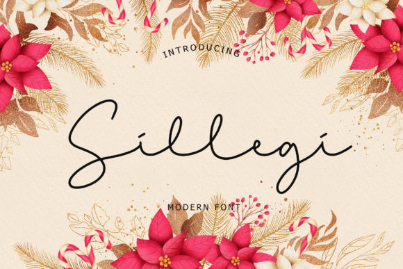 Sillegi: A Romantic Script Typeface for Elegant Digital Branding