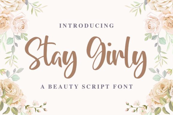Stay Girly Font Review: Elegant Script Design