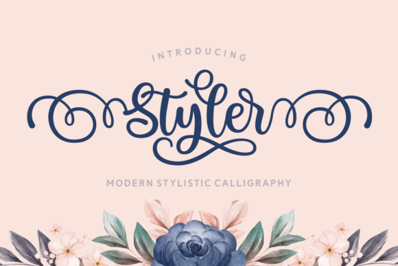 Styler: Elegant Script Handwritten Fonts for Modern Web Design
