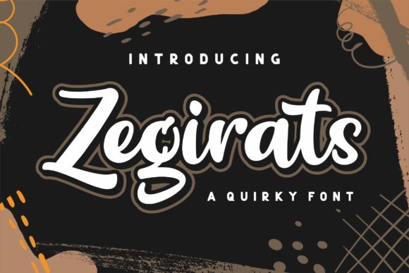 Zegirats: The Exquisite Handwritten Font for Boutique Branding